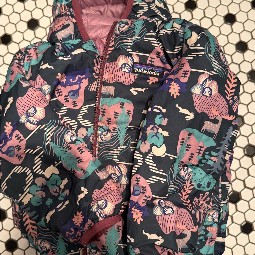3T Patagonia Kids' Multicolor Patterned Jacket